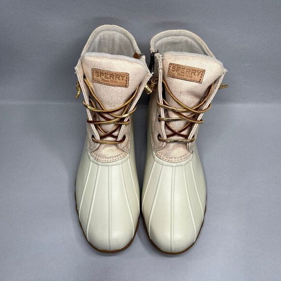 Sperry Women's Size 10 Saltwater Waterproof Duck Boots - Picture 3 of 11